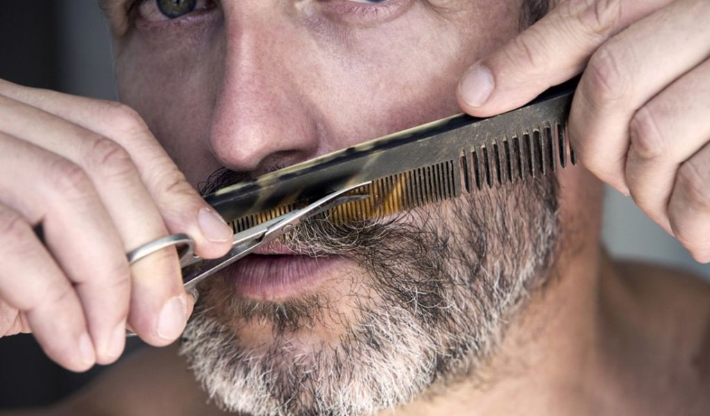 how to trim your mustache