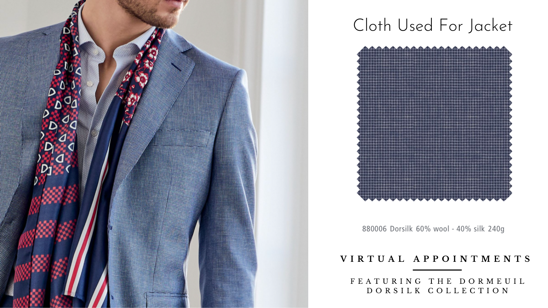 virtual custom clothing appointments