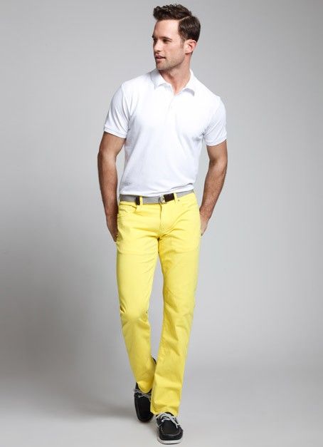 mens colored jeans smart casual dress code