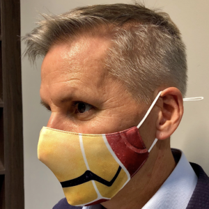 iron man facial mask
