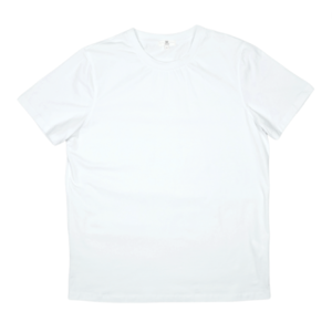 cool touch t-shirt crew neck white