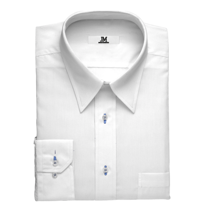white button down shirt for a uniform