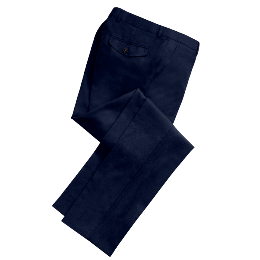 Navy Suiting Pant For A Uniform