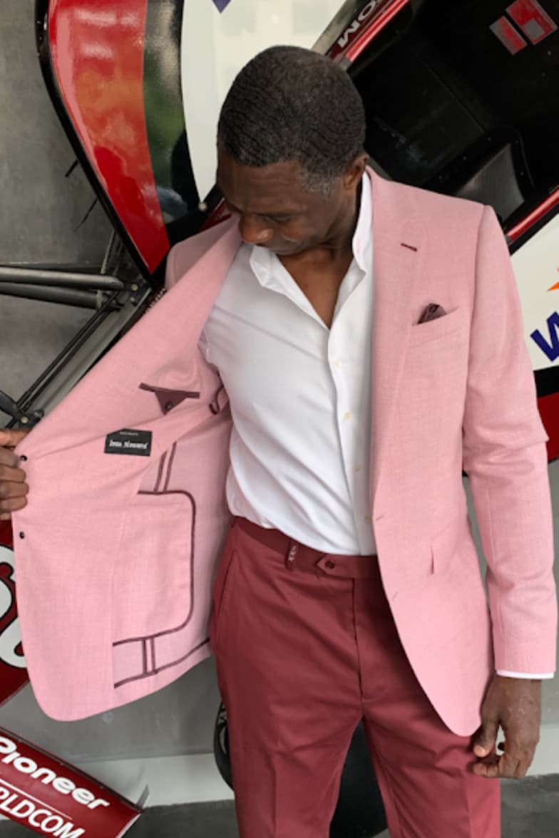 custom pink sport jacket