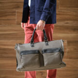 leather weekend travel bag